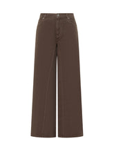 PINKO - Wide Leg Pants with Pockets - Brown - LIDIASHOPPING® - Official Website
