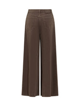 PINKO - Wide Leg Pants with Pockets - Brown - LIDIASHOPPING® - Official Website