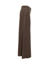 PINKO - Wide Leg Pants with Pockets - Brown - LIDIASHOPPING® - Official Website