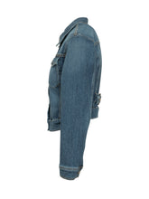 PINKO - Giacca in Denim con Colletto e Tasche - Blu - LIDIASHOPPING® - Official Website