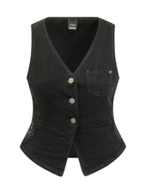 PINKO - Gilet con Scollo a V e Tasche - Nero - LIDIASHOPPING® - Official Website