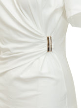PINKO - T-shirt with Side Knot Detail - White - LIDIASHOPPING® - Official Website