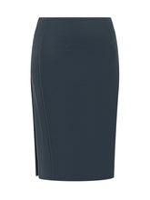 PINKO - Gonna Midi con Bottoni Laterali - Blu - LIDIASHOPPING® - Official Website