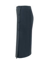 PINKO - Gonna Midi con Bottoni Laterali - Blu - LIDIASHOPPING® - Official Website