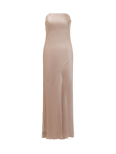 PINKO - Abito Farro Satin - Rosa - LIDIASHOPPING® - Official Website