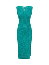 PINKO - Abito lungo in pizzo Drupa - Verde | Lidia Shopping ® | Official Website