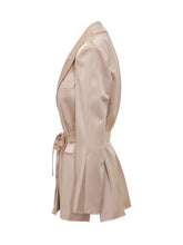 PINKO - Rapa Blazer with Lapels and Belt - Pink - LIDIASHOPPING® - Official Website