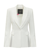PINKO - Carciofo Canvas Jacket - White - LIDIASHOPPING® - Official Website