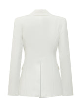PINKO - Carciofo Canvas Jacket - White - LIDIASHOPPING® - Official Website