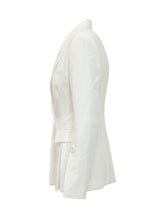 PINKO - Carciofo Canvas Jacket - White - LIDIASHOPPING® - Official Website