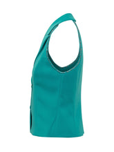 PINKO - Structured Vest with Lapels - Green - LIDIASHOPPING® - Official Website
