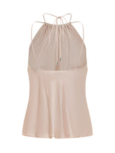 PINKO - Top Carota Satin - Rosa - LIDIASHOPPING® - Official Website