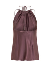 PINKO - Carota Satin Top - Red - LIDIASHOPPING® - Official Website
