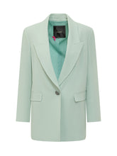 PINKO - Giacca Mandarino Double - Verde - LIDIASHOPPING® - Official Website