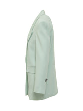 PINKO - Giacca Mandarino Double - Verde - LIDIASHOPPING® - Official Website