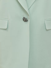 PINKO - Giacca Mandarino Double - Verde - LIDIASHOPPING® - Official Website