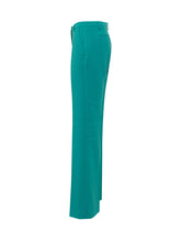 PINKO - Eucalipto Trousers - Blue - LIDIASHOPPING® - Official Website