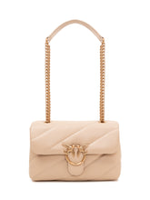 PINKO - Love Puff Shoulder Bag with Chain - Beige - LIDIASHOPPING® - Official Website