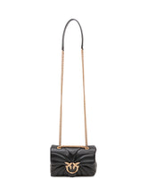 PINKO - Love Puff Mini Quilted Bag with Flap and Chain Strap - Black - LIDIASHOPPING® - Official Website
