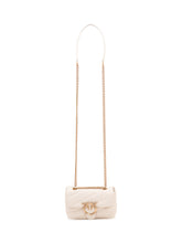 PINKO - Love Puff Baby Shoulder Bag with Chain - White - LIDIASHOPPING® - Official Website
