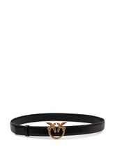 PINKO - Love Berry Belt with Front Buckle - Black - LIDIASHOPPING® - Official Website