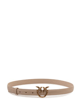 PINKO - Love Berry Belt with Front Buckle - Beige - LIDIASHOPPING® - Official Website