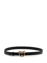 PINKO - Love Berry Belt with Front Buckle - Black - LIDIASHOPPING® - Official Website