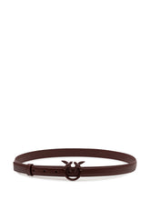 PINKO - Love Berry Belt with Front Buckle - Red - LIDIASHOPPING® - Official Website