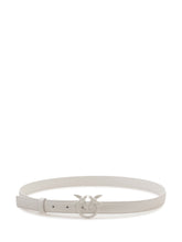 PINKO - Love Berry Belt with Front Buckle - White - LIDIASHOPPING® - Official Website