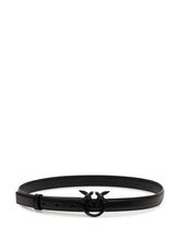PINKO - Love Berry Belt with Front Buckle - Black - LIDIASHOPPING® - Official Website