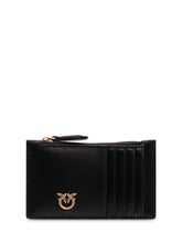 PINKO - Portacarte con Zip e Scomparti - Nero | Lidia Shopping | Official Website