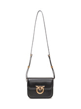 PINKO - Love Box Mini Bag with Flap - Black - LIDIASHOPPING® - Official Website