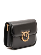 PINKO - Love Box Mini Bag with Flap - Black - LIDIASHOPPING® - Official Website
