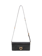 PINKO - Borsa a Tracolla Click Soft Horizontal - Nero - LIDIASHOPPING® - Official Website