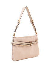 PINKO - Shoulder Bag with Strap and Stud Details - Beige - LIDIASHOPPING® - Official Website
