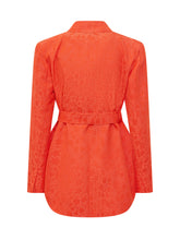 PINKO - Belted Blazer with Lapels - Red - LIDIASHOPPING® - Official Website
