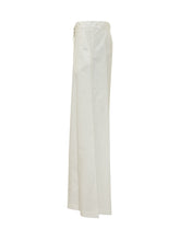 PINKO - Canelli Wide Leg Pants - White - LIDIASHOPPING® - Official Website