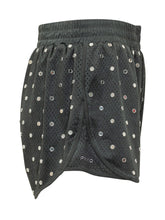 PINKO - Rhinestone Mesh Shorts - Black - LIDIASHOPPING® - Official Website