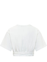 PINKO - Top with Waist Belt - White - LIDIASHOPPING® - Official Website