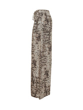 PINKO - Pantalone a Gamba Ampia con Stampa - Multicolore - LIDIASHOPPING® - Official Website