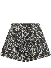 PINKO - Floral Print Shorts - Multicolor - LIDIASHOPPING® - Official Website