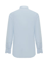FINAMORE 1925 - Milano Eduardo shirt - Blue - LIDIASHOPPING® - Official Website