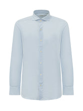 FINAMORE 1925 - Camicia Toronto Achille - Blu - LIDIASHOPPING® - Official Website
