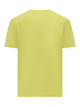 LANVIN - T-shirt a Maniche Corte con Ricamo - Giallo - LIDIASHOPPING® - Official Website