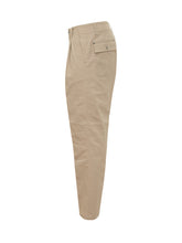 PAOLO PECORA - Woven Fabric Trousers - Beige - LIDIASHOPPING® - Official Website