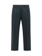 PAOLO PECORA - Woven Fabric Trousers - Blue - LIDIASHOPPING® - Official Website
