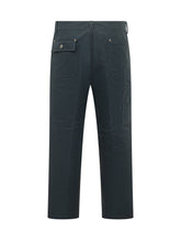 PAOLO PECORA - Woven Fabric Trousers - Blue - LIDIASHOPPING® - Official Website
