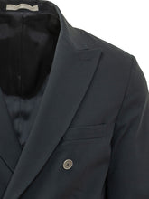 PAOLO PECORA - Giacca Doppiopetto con Bottoni - Blu - LIDIASHOPPING® - Official Website