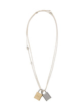 OUR LEGACY - Riddle Necklace With Padlock Charms - Silver - LIDIASHOPPING® - Official Website