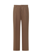 OUR LEGACY - Pantaloni Borrowed Chino con Piega Frontale - Marrone - LIDIASHOPPING® - Official Website